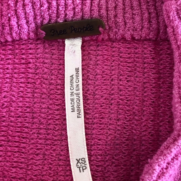 Free People Ottoman Slouchy Tunic pink Size XS - Picture 5 of 8
